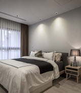 Anti Glare LED Downlights Recessed 9W 12W 15W Round Dimmable Ceiling Led Spot Background Lamps Indoor Lighting