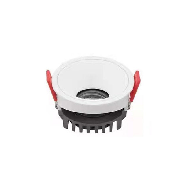 Anti Glare LED Downlights Recessed 9W 12W 15W Round Dimmable Ceiling Led Spot Background Lamps Indoor Lighting