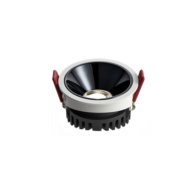 Anti Glare LED Downlights Recessed 9W 12W 15W Round Dimmable Ceiling Led Spot Background Lamps Indoor Lighting