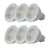 GU10 LED Bulb 500LM 3000K Warm White Track Light Bulb 5W (50W Halogen Equivalent) LED Bulbs Wall Light Downlight Bulb 120V 230V