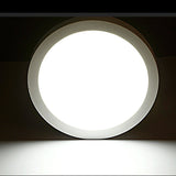 High Brightness LED Ultra-thin Fog-proof Panel Light Round Shape Hole-free Dimmable Ceiling Downlight 6W