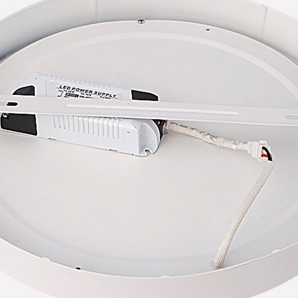 High Brightness LED Ultra-thin Fog-proof Panel Light Round Shape Hole-free Dimmable Ceiling Downlight 6W