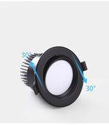 Dimmable Led Downlight 3W 5W 7W 9W 12W 15W Cob Led Spot AC110V/220V Ceiling Lamp Recessed Downlights Round Spot Light