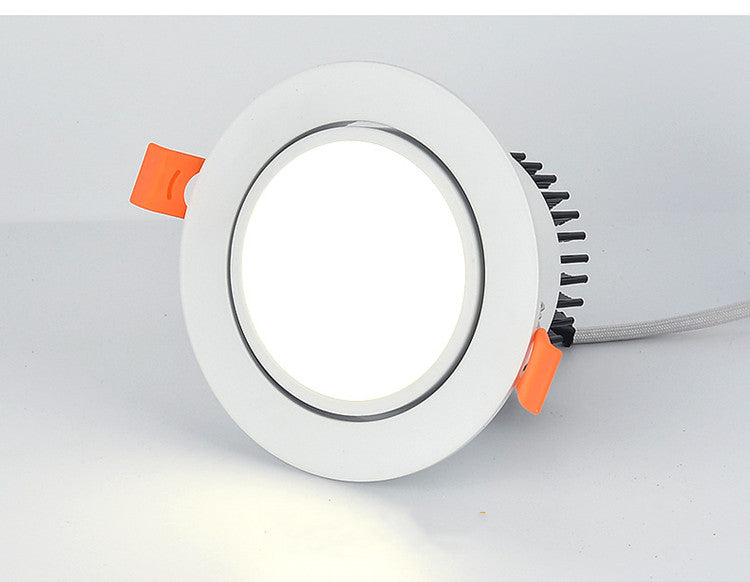 Dimmable Led Downlight 3W 5W 7W 9W 12W 15W Cob Led Spot AC110V/220V Ceiling Lamp Recessed Downlights Round Spot Light