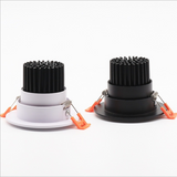 Dimmable Led Downlight 3W 5W 7W 9W 12W 15W Cob Led Spot AC110V/220V Ceiling Lamp Recessed Downlights Round Spot Light