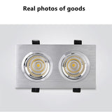 Embedded Dimmable LED Downlight 9W/12W/15W/18W/24W/30W Epistar Chip COB Spot Lights Ceiling Lamp AC90-260V For Home illumination