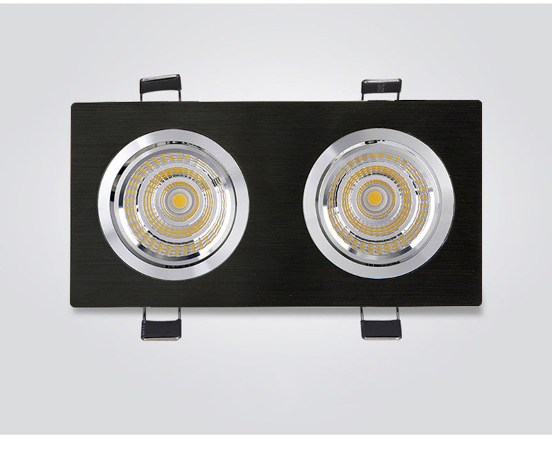 Embedded Dimmable LED Downlight 9W/12W/15W/18W/24W/30W Epistar Chip COB Spot Lights Ceiling Lamp AC90-260V For Home illumination