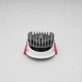 Dimmable LED COB Spotlight 24° 7W 9W 12W Recessed Downlight AC85-265V Ceiling Lamp White Black For Indoor Lighting