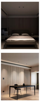 Dimmable LED COB Spotlight 24° 7W 9W 12W Recessed Downlight AC85-265V Ceiling Lamp White Black For Indoor Lighting