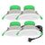 Downlight LED 10W with 4-Piece 90mm 100mm Recessed LED Ceiling Downlight SAA Approved