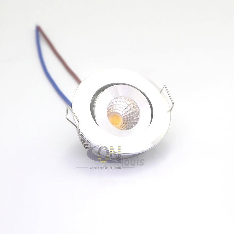 Recessed COB Dimmable Spot light 3W 220V Mini 10PCS spot led exterieur encastrab downlight
