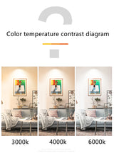 Many Head Surface Mounted Ceiling Downlight 2*9W /2*12W /3*9W/3*12W AC85-265V LED Bulb Lamp COB Led Spot Light