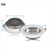 LED Round Ultra-Thin Embedded COB Downlight 3W-25W AC 90-260V Anti-Glare Spotlight 3000K 4000K 6000K For Home Lighting