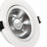 LED Round Ultra-Thin Embedded COB Downlight 3W-25W AC 90-260V Anti-Glare Spotlight 3000K 4000K 6000K For Home Lighting