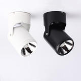 ACETIDE Dimmable High Quality Rotating LED Downlight Surface Mounted Adjustment COB AC85-265V 10W 15W Ceiling Light Spotlight