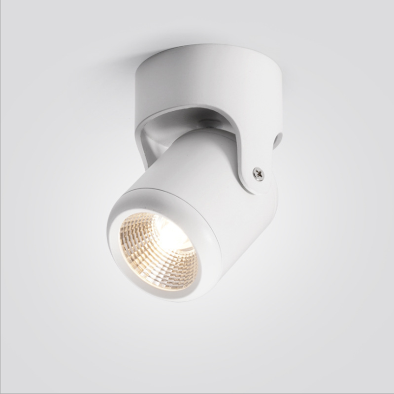 ACETIDE Dimmable High Quality Rotating LED Downlight Surface Mounted Adjustment COB AC85-265V 10W 15W Ceiling Light Spotlight