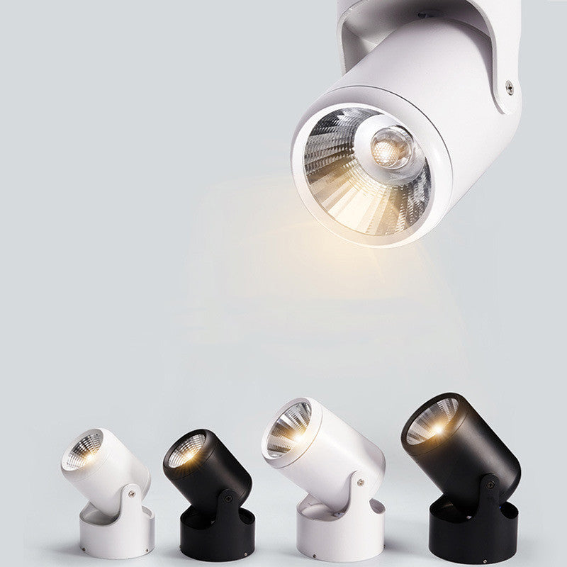 ACETIDE Dimmable High Quality Rotating LED Downlight Surface Mounted Adjustment COB AC85-265V 10W 15W Ceiling Light Spotlight