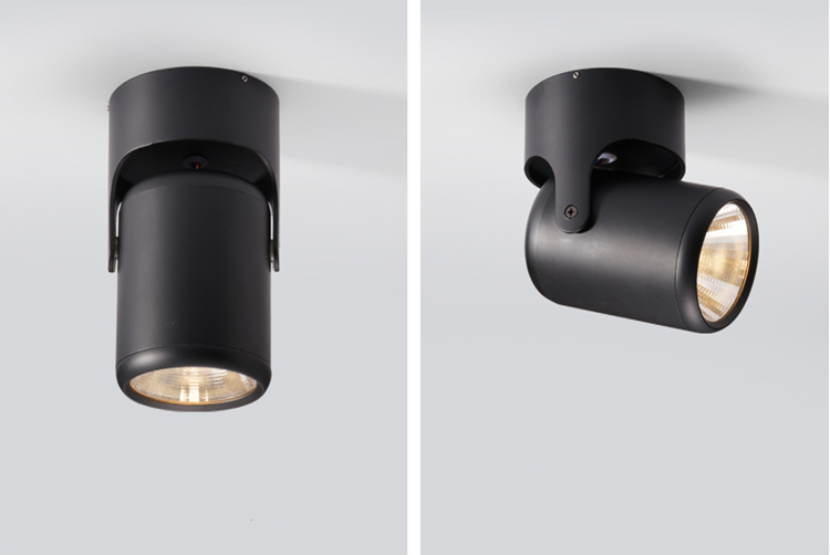 ACETIDE Dimmable High Quality Rotating LED Downlight Surface Mounted Adjustment COB AC85-265V 10W 15W Ceiling Light Spotlight