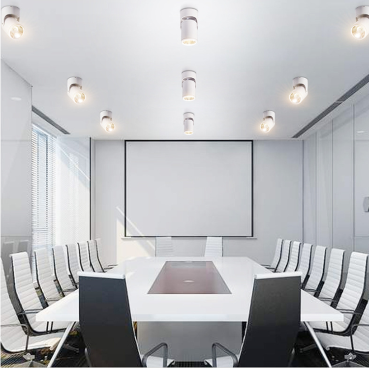 ACETIDE Dimmable High Quality Rotating LED Downlight Surface Mounted Adjustment COB AC85-265V 10W 15W Ceiling Light Spotlight