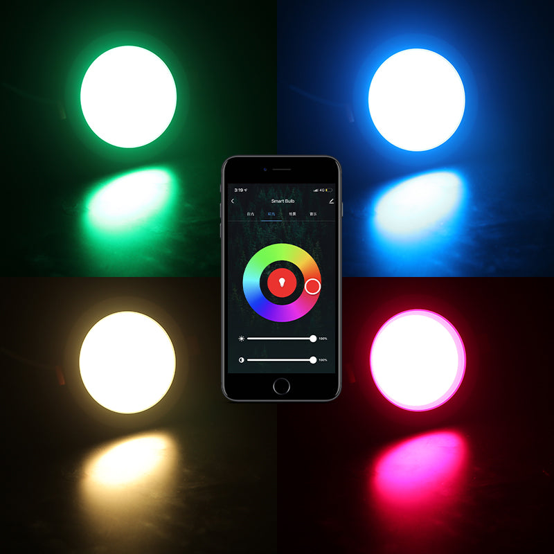LED Downlights RGB Led Ceiling Spot Recessed Down Light Dimming Spotlight 5W 7W 9W Bluetooth WIFI Smart Home Indoor Lighting