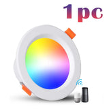 LED Downlights RGB Led Ceiling Spot Recessed Down Light Dimming Spotlight 5W 7W 9W Bluetooth WIFI Smart Home Indoor Lighting