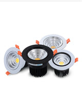 Dimmable Led downlight light COB Ceiling Spot Light 5W 7W 9W 12W 85-265V ceiling recessed Lights Indoor Lighting