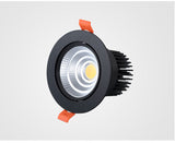 Dimmable Led downlight light COB Ceiling Spot Light 5W 7W 9W 12W 85-265V ceiling recessed Lights Indoor Lighting