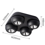 Surface Mounted LED Downlights COB lamps Ceiling 10w 20w 40w Dimmable AC220-240V Spot Lights Indoor lighting