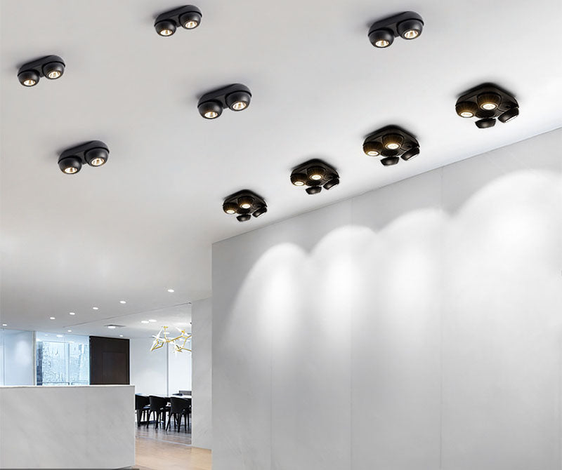 Surface Mounted LED Downlights COB lamps Ceiling 10w 20w 40w Dimmable AC220-240V Spot Lights Indoor lighting