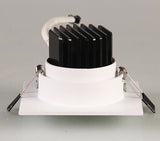 Square Dimmable Recessed COB LED Downlights 5W 7W 9W 12W LED Ceiling Spot Lights AC85~265V LED Ceiling lamps Indoor Lighting