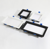 New LED Downlight Ceiling Grille Light Rectangular Spotlight SMD2835 Square Recessed Ceiling Light Bold Light 12W 18W 24W 30W