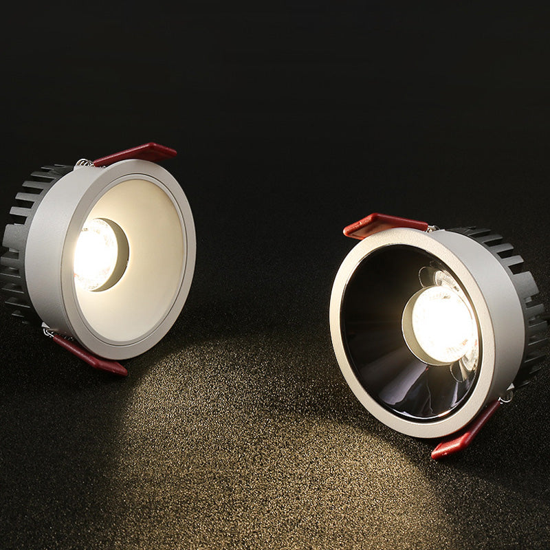 Dimmable Led Downlight Recessed Ceiling Lamp Angle Adjustable Led Spot Light 9W 12W 15W AC110V 220V For Home lighting