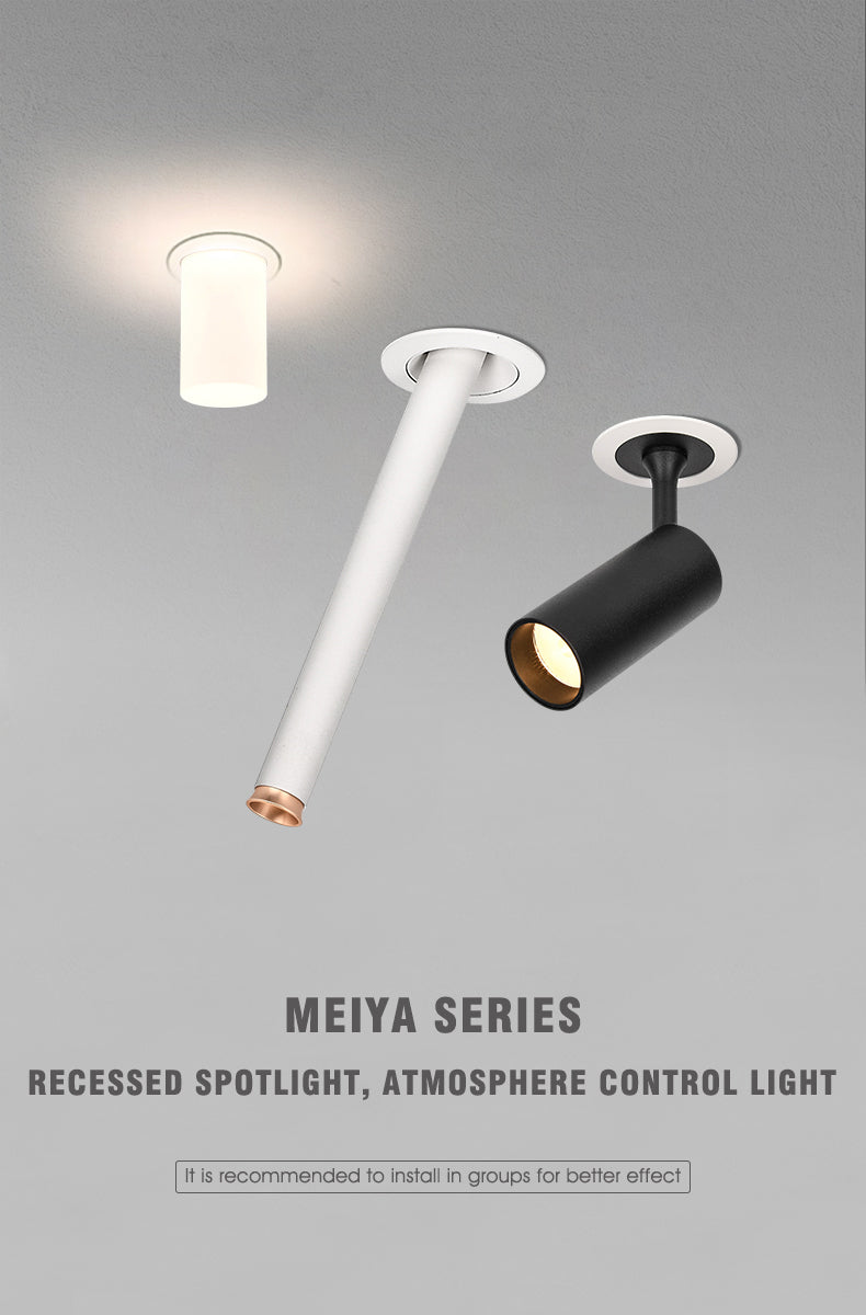 SCON LED Downlight 220V Creative adjustable angle Recessed in Ceiling Downlight Light Recessed Downlight Warm white Lamp 2W 5W