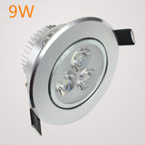 LED downlight spot LED Ceiling Recessed Hot Sale 6W 9W 12W 15W 21W AC220V Downlight Dimmable led Downlight LED Spot Light