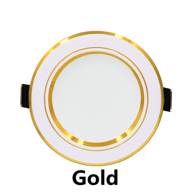 LED Downlight Ceiling 5W 9W 12W 15W 18W Led Ceiling Lamp Round Recessed AC 220V 230V 240V White/Warm white New type Downlight