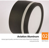 Led Downlight 15W 12W 9W 7W 5W 18W Surface Mounted 10Pcs Side Guide Light Lamp for Ceiling Spot Lights Fixtures Indoor Lighting