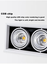 ACETIDE Dimmable COB Led Downlight Light Ceiling Spot Light 10W/20W/30W AC85-265V Indoor Lighting Ceiling Recessed Lights