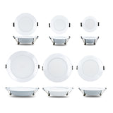 LED Downlight 3W 5W 7W 9W 12W 15W LED Ceiling Light 10pcs/lot 220V Recessed Downlights Round Led Panel Light for Living room
