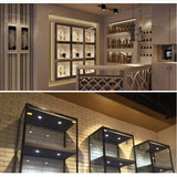 Mini LED Spot Downlights COB 3W Light for Ceiling Cabinet AC12V Chowcase Loft Decorations Cut Out 29-30mm Natural White