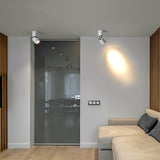 Dimmable Rotation COB Ceiling 7W 12W 15W LED Downlights Surface Mounted AC85~265V  Wash Wall Lamp Warm Cold White Indoor Lighting