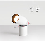 Dimmable Rotation COB Ceiling 7W 12W 15W LED Downlights Surface Mounted AC85~265V  Wash Wall Lamp Warm Cold White Indoor Lighting