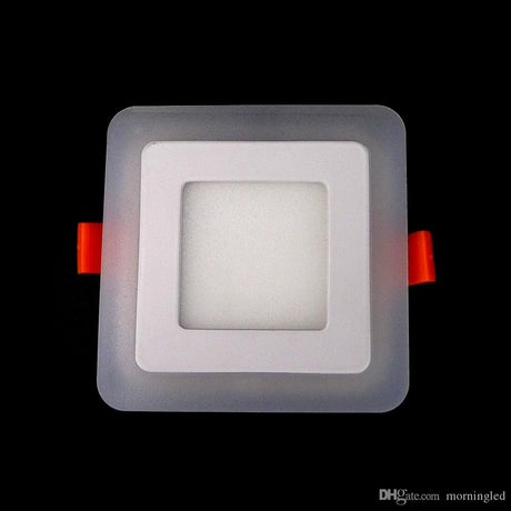 20pcs/lot Ultra trim Recessed 3 Model Square LED Downlight 6W 9W 16W 24W White +blue/Warm +blue LED indoor light 85-265V