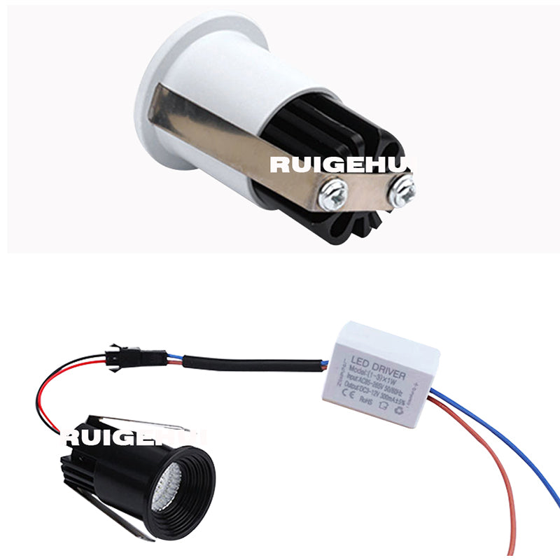 Mini LED Spot Downlights COB 3W 5W Led Spots 220v Dimmable Ceiling Lamp for Cabinet Showcase Loft Decorations Indoor Lighting