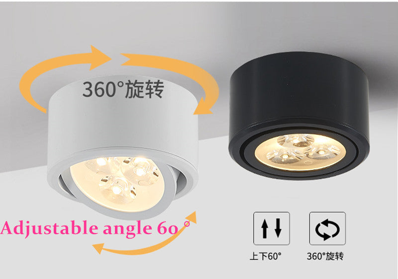 Surface Mounted Ceiling light downlight SMD5730 6W 10W 14W 18W 24W AC85-265V COB Led Ceiling lamp Spot light indoor lighting