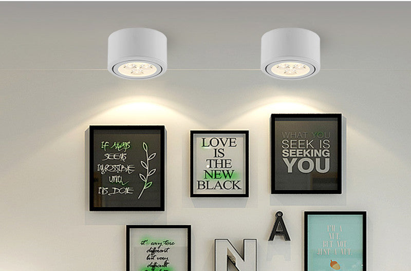 Surface Mounted Ceiling light downlight SMD5730 6W 10W 14W 18W 24W AC85-265V COB Led Ceiling lamp Spot light indoor lighting