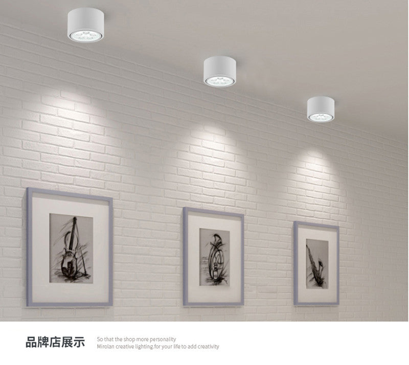 Surface Mounted Ceiling light downlight SMD5730 6W 10W 14W 18W 24W AC85-265V COB Led Ceiling lamp Spot light indoor lighting