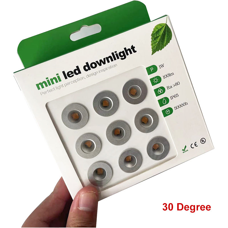 IP65 1W Mini LED Downlight 12V Ceiling Spotlight Bedroom Kitchen Focos Spot Light Staircase Cabinet Party Lamps