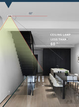 Dimmable Round Angle Adjustable Anti Glare Recessed LED Downlight 7W 12W 15W 20W 85-265V COB Ceiling Living Room Indoor Lighting