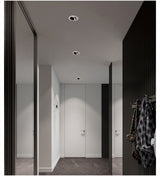 Dimmable Round Angle Adjustable Anti Glare Recessed LED Downlight 7W 12W 15W 20W 85-265V COB Ceiling Living Room Indoor Lighting