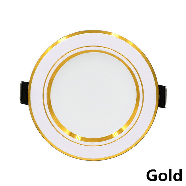 LED Downlight 220V Round LED Spot Light 5W 7W 9W 12W 15W 18W Recessed 10pcs/lot LED Ceiling Downlight Light Cold Warm White Lamp